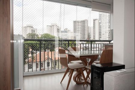 Varanda gourmet de apartamento à venda com 2 quartos, 52m² em Vila Clementino, São Paulo