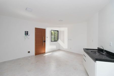 Sala/Cozinha de apartamento para alugar com 2 quartos, 42m² em Vila Isolina Mazzei, São Paulo