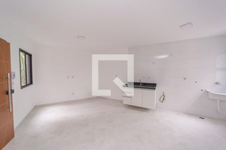 Sala/Cozinha de apartamento para alugar com 2 quartos, 42m² em Vila Isolina Mazzei, São Paulo