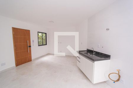 Sala/Cozinha de apartamento para alugar com 2 quartos, 42m² em Vila Isolina Mazzei, São Paulo
