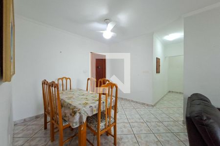 Sala de apartamento para alugar com 2 quartos, 90m² em Guilhermina, Praia Grande
