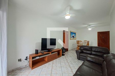 Sala de apartamento para alugar com 2 quartos, 90m² em Guilhermina, Praia Grande