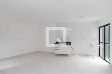 Sala/Cozinha de apartamento para alugar com 2 quartos, 55m² em Vila Isolina Mazzei, São Paulo