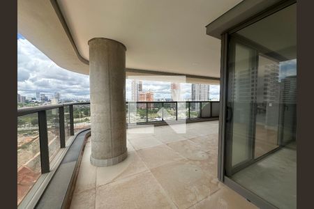 Varanda da Sala de apartamento à venda com 3 quartos, 185m² em Alphaville Conde Ii, Barueri