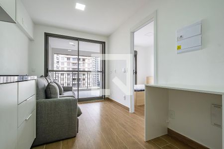 Sala/Cozinha de apartamento para alugar com 1 quarto, 36m² em Pompeia, São Paulo