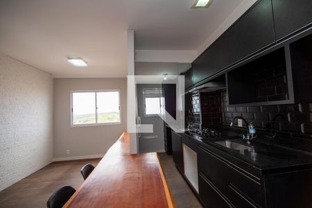 Sala_Cozinha - Conjugada de apartamento para alugar com 2 quartos, 51m² em Centro, Barueri