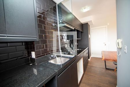 Sala_Cozinha - Conjugada de apartamento para alugar com 2 quartos, 51m² em Centro, Barueri