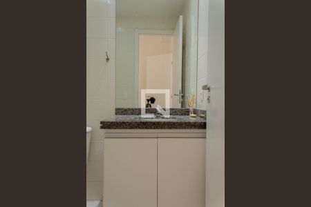 Banheiro da Suíte 1 de apartamento à venda com 3 quartos, 114m² em Nova Petrópolis, São Bernardo do Campo