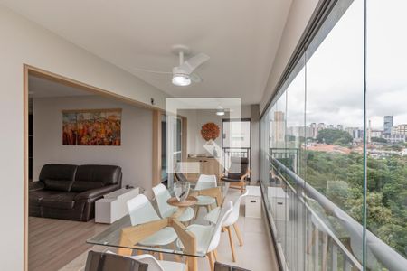 Varanda de apartamento à venda com 3 quartos, 113m² em Jardim Dom Bosco, São Paulo