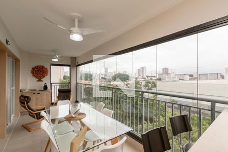 Varanda de apartamento à venda com 3 quartos, 113m² em Jardim Dom Bosco, São Paulo