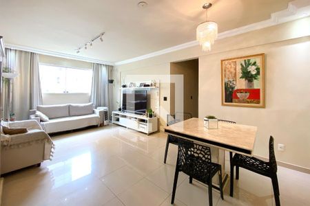 Sala de apartamento à venda com 3 quartos, 86m² em Buritis, Belo Horizonte