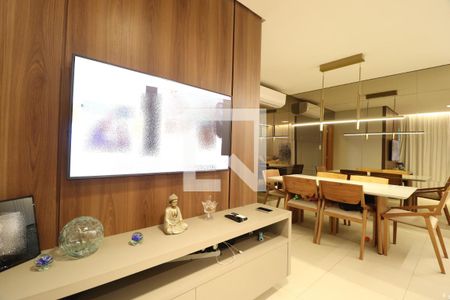 Sala de apartamento para alugar com 3 quartos, 96m² em Santa Mônica, Uberlândia