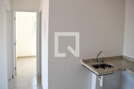 Sala/Cozinha de apartamento para alugar com 2 quartos, 46m² em Vila Gomes Cardim, São Paulo
