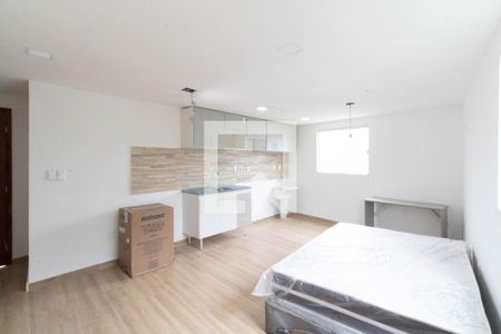 Sala/Cozinha de kitnet/studio para alugar com 1 quarto, 30m² em Campo Grande, Rio de Janeiro