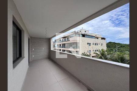 Varanda de apartamento à venda com 3 quartos, 88m² em Recreio dos Bandeirantes, Rio de Janeiro