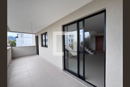 Varanda de apartamento à venda com 3 quartos, 88m² em Recreio dos Bandeirantes, Rio de Janeiro