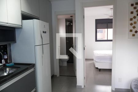 Sala/Cozinha de kitnet/studio à venda com 1 quarto, 24m² em Vila Buarque, São Paulo