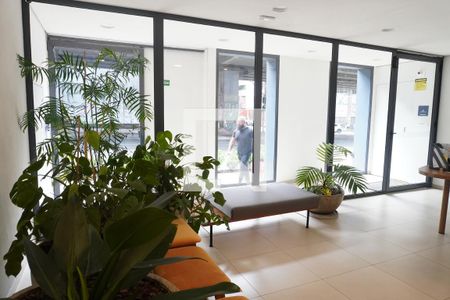 Hall de entrada de kitnet/studio à venda com 1 quarto, 24m² em Vila Buarque, São Paulo