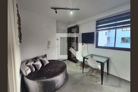 Sala/Cozinha de kitnet/studio à venda com 1 quarto, 24m² em Vila Buarque, São Paulo