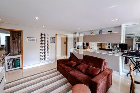 Sala de apartamento à venda com 3 quartos, 108m² em Paraíso, São Paulo