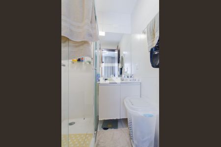 Banheiro de kitnet/studio para alugar com 1 quarto, 43m² em Vila Mariana, São Paulo