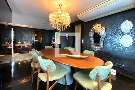 Sala de Jantar de apartamento à venda com 3 quartos, 218m² em Vila da Serra, Nova Lima