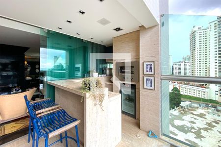 Espaço Gourmet de apartamento à venda com 3 quartos, 218m² em Vila da Serra, Nova Lima