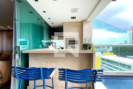 Espaço Gourmet de apartamento à venda com 3 quartos, 218m² em Vila da Serra, Nova Lima