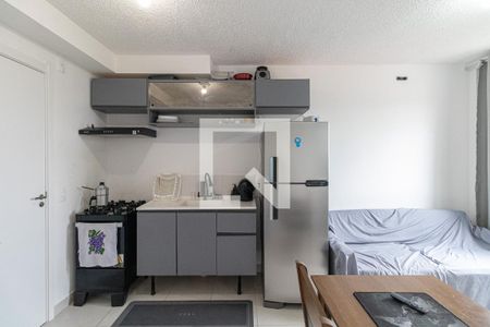 Cozinha e Área de Serviço de apartamento para alugar com 2 quartos, 33m² em Fazenda Aricanduva, São Paulo