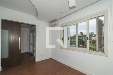 Quarto Suíte de apartamento à venda com 1 quarto, 90m² em Jardim do Salso, Porto Alegre