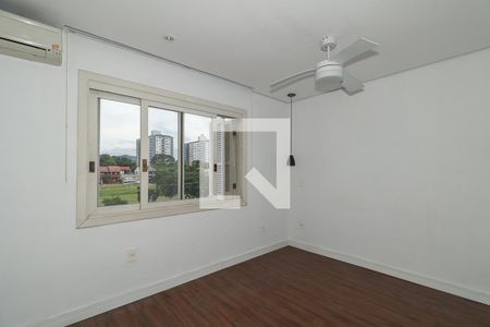 Quarto Suíte de apartamento à venda com 1 quarto, 90m² em Jardim do Salso, Porto Alegre