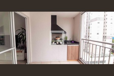 Varanda Gourmet de apartamento à venda com 3 quartos, 83m² em Continental, Osasco