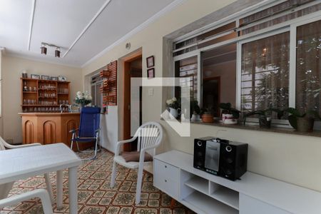 Varanda da sala de estar de casa à venda com 4 quartos, 237m² em Santana, São Paulo