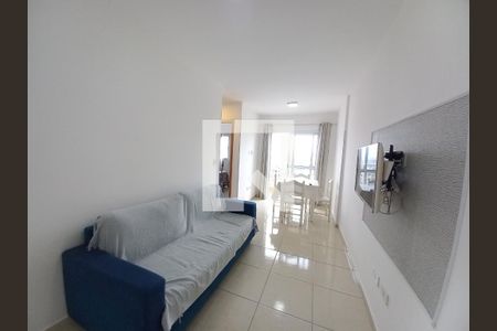 Sala de apartamento para alugar com 2 quartos, 46m² em Parque Sao Vicente, São Vicente