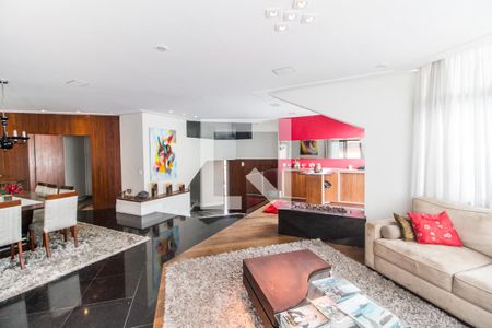 Sala de casa de condomínio à venda com 4 quartos, 2400m² em Alphaville, Santana de Parnaíba