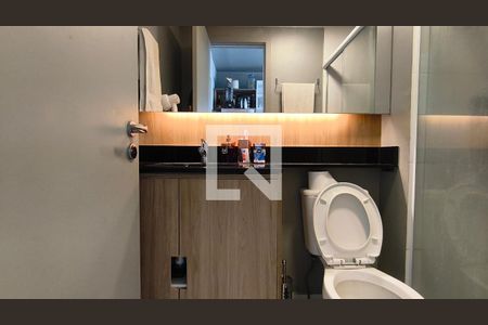 Banheiro de kitnet/studio à venda com 1 quarto, 38m² em Sé, São Paulo