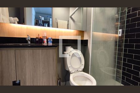 Banheiro de kitnet/studio à venda com 1 quarto, 38m² em Sé, São Paulo