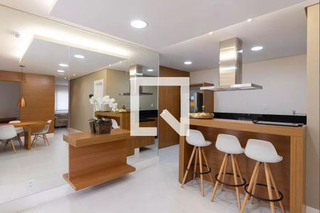Área comum - Salão de festas de apartamento à venda com 2 quartos, 63m² em Jardim Paramount, São Bernardo do Campo