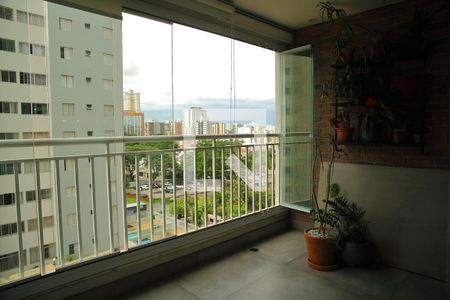 Varanda da Sala de apartamento à venda com 2 quartos, 63m² em Jardim Paramount, São Bernardo do Campo