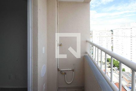 Varanda de apartamento à venda com 2 quartos, 34m² em Vila Antonieta, São Paulo