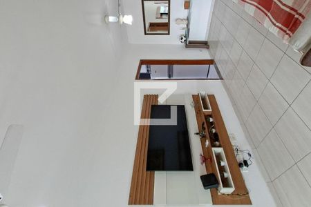 Sala de apartamento para alugar com 2 quartos, 85m² em Guilhermina, Praia Grande