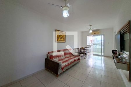 Sala de apartamento para alugar com 2 quartos, 85m² em Guilhermina, Praia Grande