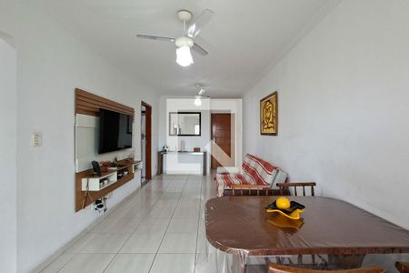 Sala de apartamento para alugar com 2 quartos, 85m² em Guilhermina, Praia Grande