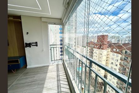 Varanda da Sala de apartamento para alugar com 2 quartos, 61m² em Jardim Flor da Montanha, Guarulhos