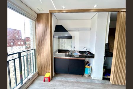 Varanda da Sala de apartamento para alugar com 2 quartos, 61m² em Jardim Flor da Montanha, Guarulhos