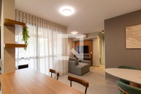 Sala  de apartamento para alugar com 2 quartos, 69m² em Parque Campolim, Sorocaba
