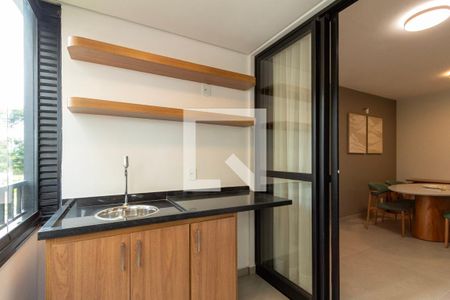 Varanda Sala  de apartamento para alugar com 2 quartos, 69m² em Parque Campolim, Sorocaba