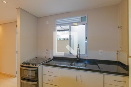 Cozinha de apartamento para alugar com 2 quartos, 50m² em Estância Velha, Canoas