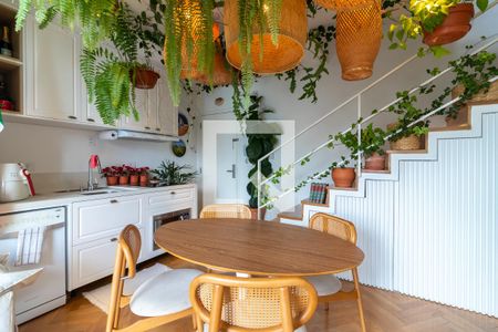 Sala de Jantar e Cozinha de apartamento para alugar com 3 quartos, 70m² em Jardim São Paulo, São Paulo