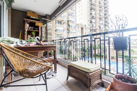 Varanda gourmet de apartamento para alugar com 4 quartos, 108m² em Alphaville Conde Ii, Barueri